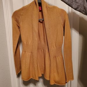 Mustard Yellow Cardigan